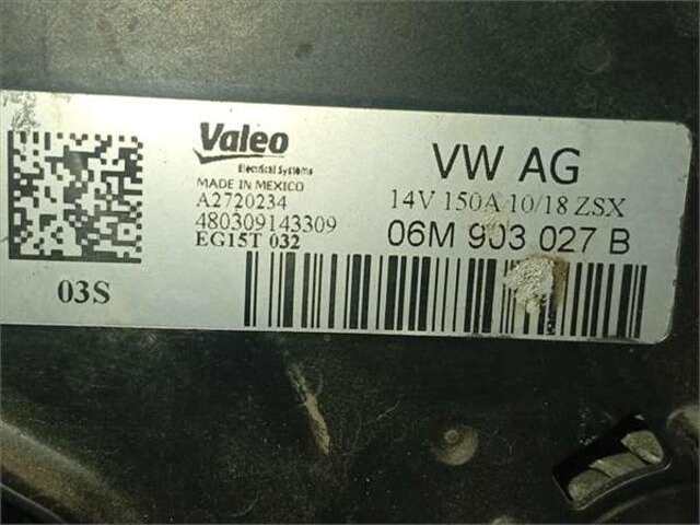 Foto 2ª: Alternador Audi SQ5 3.0 TFSI QUATTRO [3.0 LTR. - 260 KW V6 24V TFSI]