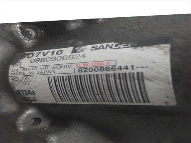 Foto 2ª: Compresor Aire Acondicionado Dacia Sandero 1.6 BS0D BS0B BS0F BS0H) 87CV (2008)