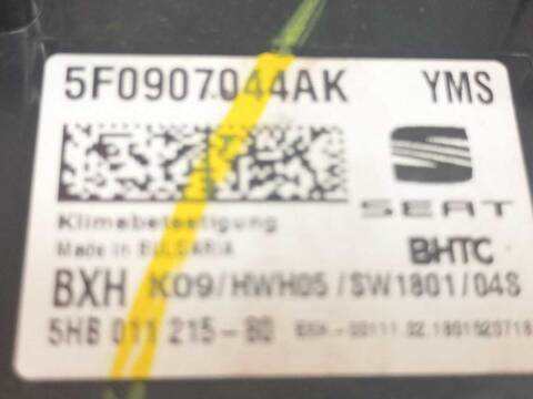 Foto 3ª: Mando Climatizador Seat Leon 1.6 TDI (2012)