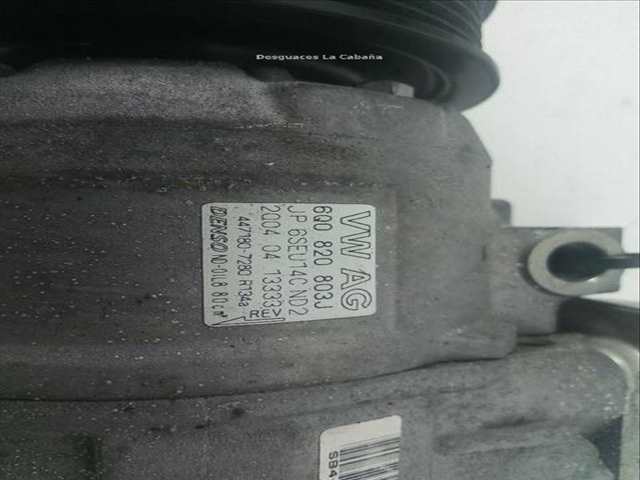 Foto 2ª: Compresor Aire Acondicionado Seat Ibiza 1.9 SDI [ASY] (2002)