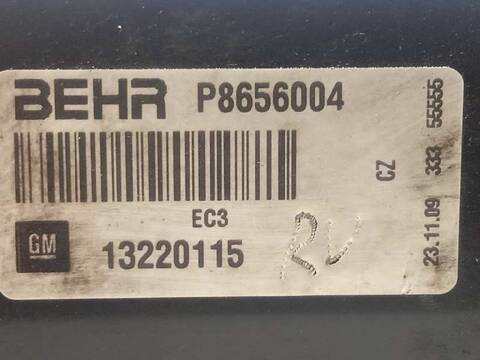 Foto 3ª: Electroventilador Opel Insignia 2.0 16V TURBO BERLINA 220CV 162KW [A20NHT] (2009)