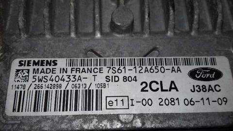 Foto 3ª: Centralita Motor ECU Ford Fiesta 1.4 TDCI CAT 68CV 50KW [F6JB] (2007)