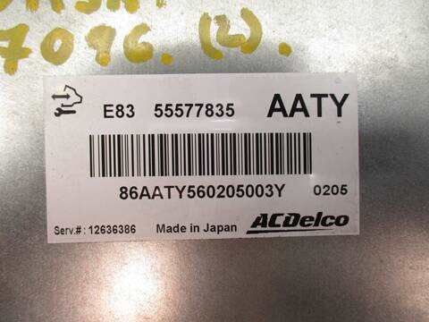 Foto 3ª: Centralita Motor ECU Opel Corsa A12XER (2010)