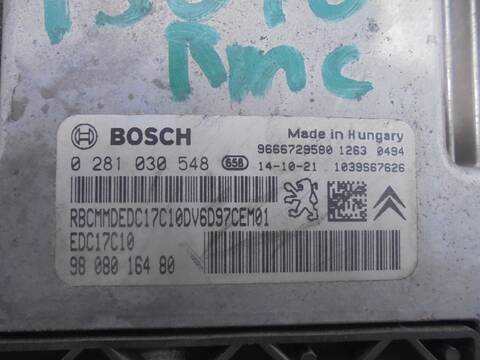 Foto 3ª: Centralita Motor ECU Peugeot 308 ACCESS 92CV 68KW [9H06] (2015)