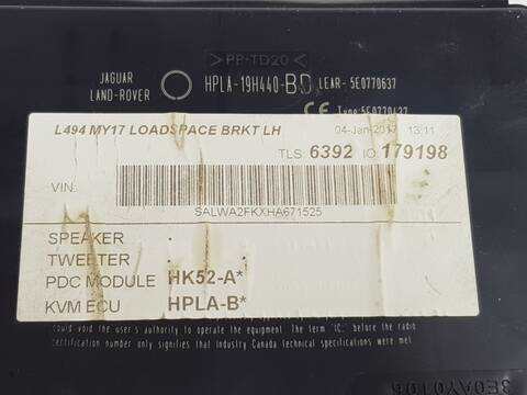 Foto 3ª: Centralita Motor ECU Land Rover Range HSE (2014)