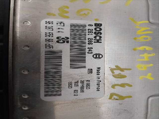 Foto 2ª: Centralita Motor ECU Peugeot 307 1.6 G [G-NFU] (2001)