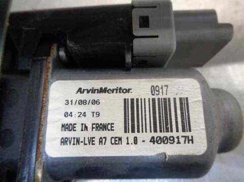Foto 4ª: Elevalunas Eléctrico Delantero Izquierdo Peugeot 207 SPORT 88CV 65KW [KFU] (2006)