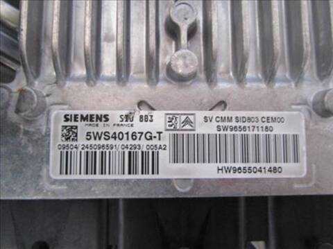 Foto 2ª: Centralita Motor ECU Peugeot 407 2.0 HDI 135 136CV 100KW [RHR (DW10BTED4)] (2004)
