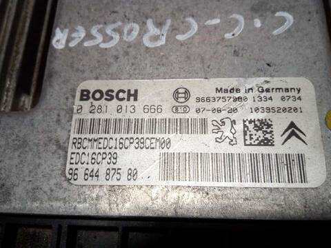 Foto 2ª: Centralita Motor ECU Toyota Prius EXCLUSIVE 156CV 115KW [4HNDW12MTED4] (2008)