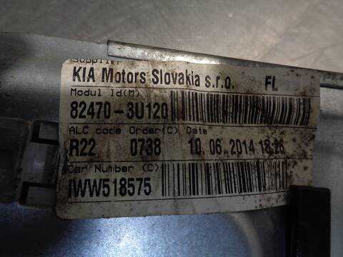 Foto 4ª: Elevalunas Eléctrico Delantero Izquierdo Kia Sportage 1.6 CAT 135CV 99KW [G4FD] (2014)