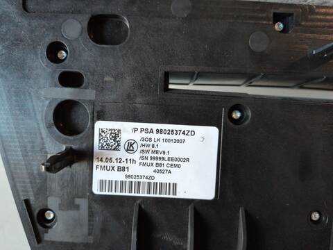 Foto 3ª: Mando Climatizador Citroen DS5 RH02 (2014)