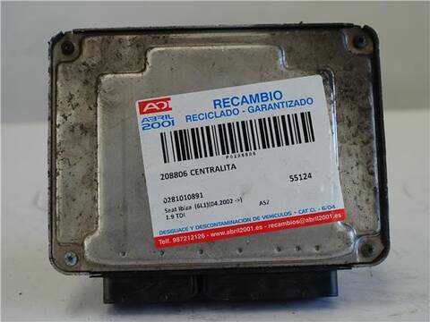 Centralita Motor ECU Seat Ibiza 1.9 TDI 131CV 96KW