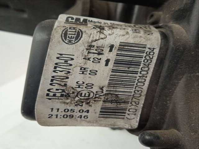 Foto 3ª: Faro Izquierdo Opel Astra 1.7 16V CDTI BERLINA 101CV 74KW [Z17DTH] (2004)