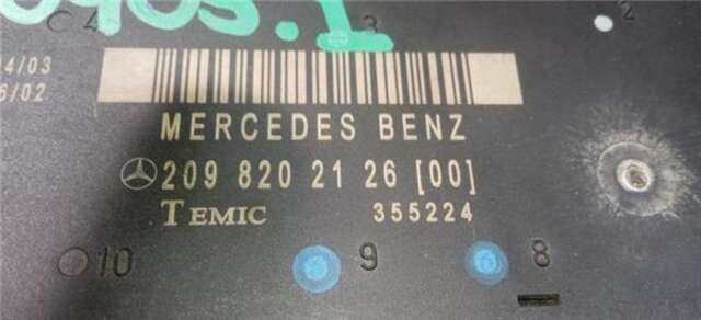 Centralita Motor ECU Mercedes Clase CLK 320 3.2 V6 18V CAT 218CV 160KW (209.365) M112 E32