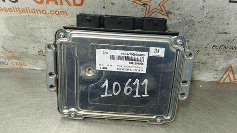 Foto 2ª: Centralita Motor ECU Citroen C4 LX PLUS PICASSO 109CV 80KW [9HZ] (2010)