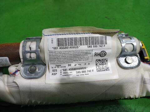 Foto 3ª: Airbag Cortina Delantero Derecho Volkswagen Golf ADVANCE 105CV [CAYC] (2008)