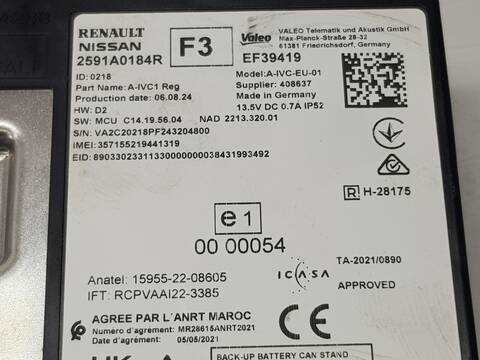 Foto 3ª: Centralita Motor ECU Dacia Sandero STEPWAY EXTREME GO (2022)