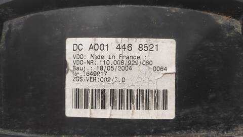 Foto 3ª: Cuadro de Instrumentos Mercedes Sprinter 208 CDI 901.6/902.611-612) 82CV 60KW CAJA ABIERTA [611987] (2004)