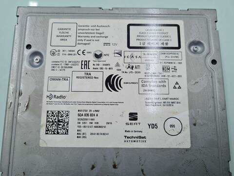 Foto 4ª: Sistema Audio Radio CD Seat Ibiza STYLE CONNECT 90CV 66KW [CJZC] (2017)