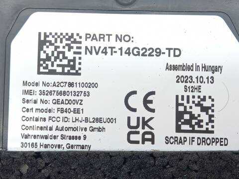 Foto 2ª: Centralita Motor ECU Ford Kuga 2.5 DURATEC PLUG-IN-HYBRID 152CV 112KW [BGDA] (2024)