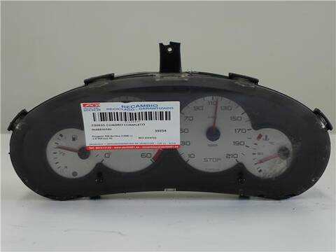 Cuadro de Instrumentos Peugeot 206 1.4 HDI ECO 70 68CV 50KW
