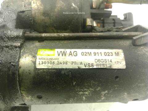 Foto 2ª: Motor de Arranque Volkswagen Golf 2.0 FSI [BVY] (2003)