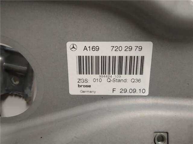 Foto 3ª: Elevalunas Eléctrico Delantero Izquierdo Mercedes Clase B 150 2.0 180 CDI (245.207) [2.0 LTR. - 80 KW CDI CAT] [OM 640.940]