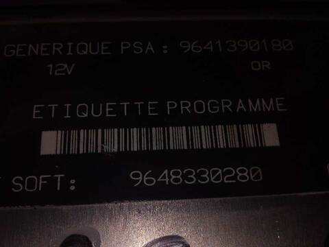 Foto 3ª: Centralita Check Control Citroen Xsara 1.9 D SX BERLINA 69CV 51KW [D-WJY] (2002)