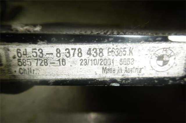 Foto 3ª: Radiador Calefaccion A.A. Bmw Serie 5 518 528I (197CV) [286S1]