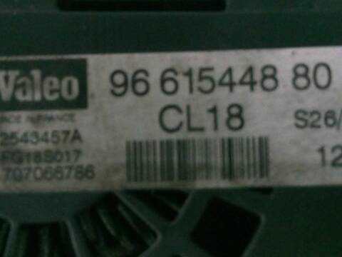 Alternador Peugeot 407 2.0 HDI 135 6DRHRH 6DRHRE 6DRHRG 6DRHRJ) 136CV