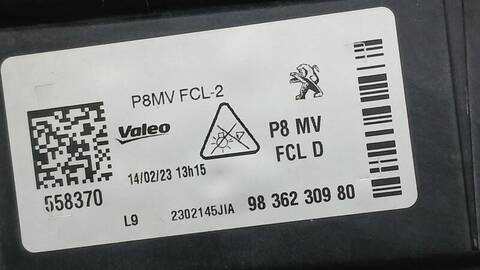 Foto 3ª: Piloto Delantero Derecho Peugeot 3008 1.5 BLUEHDI 130 131CV 96KW [YH01] (2023)