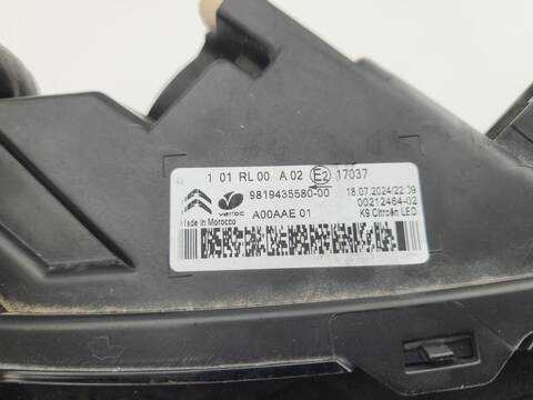 Foto 4ª: Faro Derecho Citroen Berlingo 1.5 BLUEHDI 100 102CV 75KW [YH01] (2019)