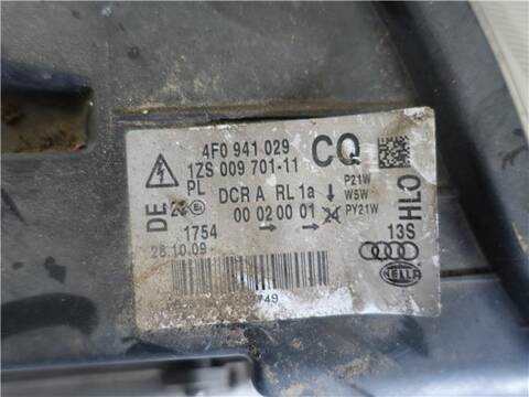Foto 3ª: Faro Izquierdo Audi A6 3.0 TDI QUATTRO AVANT 225CV 165KW [BMK] (2005)