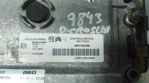 Foto 4ª: Centralita Motor ECU Opel Crossland INNOVATION 131CV 96KW [HN05] (2019)