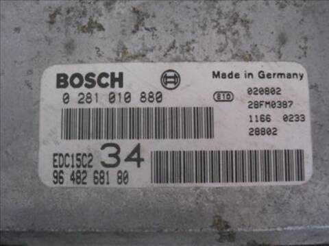 Foto 2ª: Centralita Motor ECU Peugeot 607 2.2 HDI 133CV 98KW [4HX (DW12TED4/FAP)] (2003)