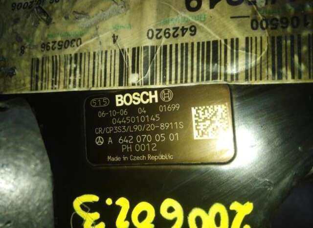 Bomba Inyeccion Mercedes Clase E 180 3.0 E 320 CDI (211.022) [3.0 LTR. - 165 KW CDI CAT]