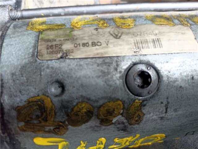 Foto 2ª: Motor de Arranque Renault Scenic 1.9 AUTHENTIQUE [1.9 LTR. - 88 KW DCI DIESEL] (JM)(2003-_) [F9Q D8]