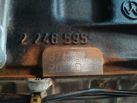 Foto 3ª: Motor Completo Bmw Serie 3 315 204D1 BERLINA (2001)