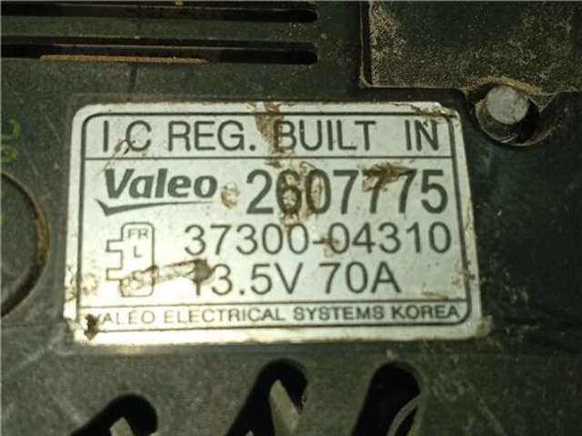 Alternador Kia Picanto 1.0 BASIC [1.0 LTR. - 49 KW CAT]