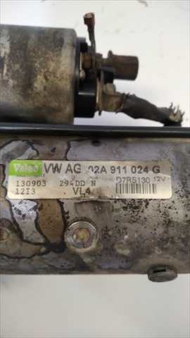 Foto 4ª: Motor de Arranque Volkswagen Golf 1.9 TDI [D/AGZ] (2002)