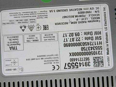 Foto 3ª: Sistema GPS Opel Crossland EXCELLENCE 120CV 88KW [DV6FC-BH01] (2018)