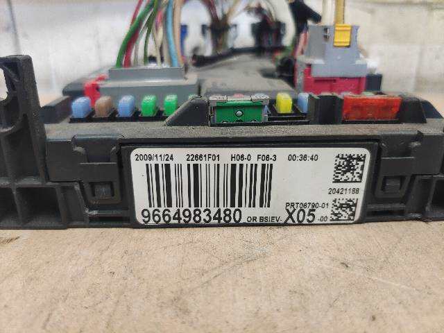 Caja Reles Fusibles Peugeot 207 1.6 HDI SW