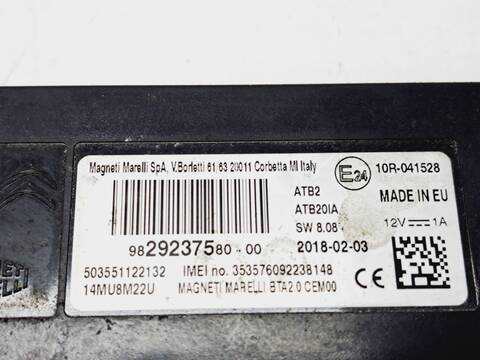Foto 3ª: Centralita Motor ECU Peugeot 3008 ACTIVE 131CV 96KW [YH01] (2018)