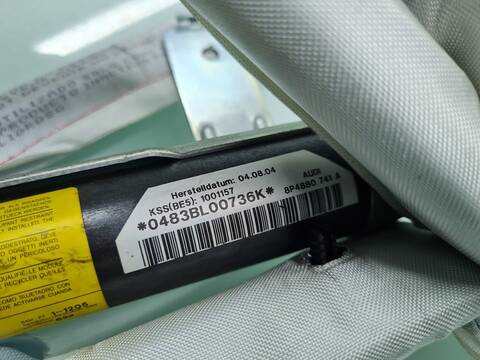 Foto 2ª: Airbag Cortina Delantero Izquierdo Audi A3 2.0 TDI AMBIENTE 140CV 103KW [BKD] (2004)