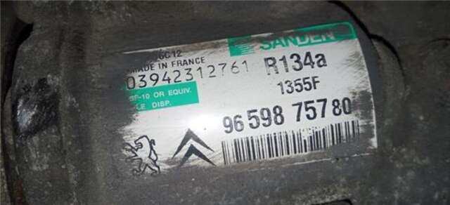 Compresor Aire Acondicionado Peugeot 207 1.6 16V VTI