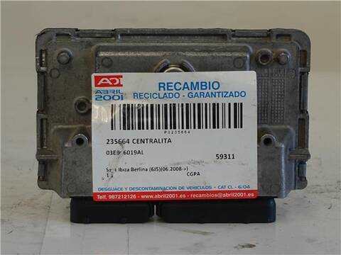 Centralita Motor ECU Seat Ibiza 1.2 BERLINA 70CV 51KW