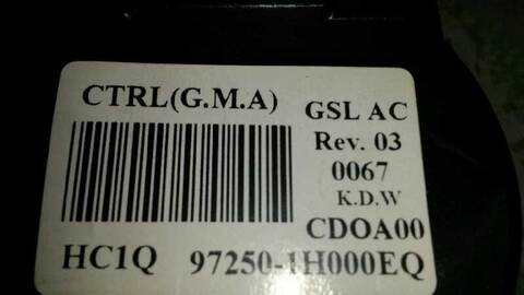 Foto 2ª: Mando Calefacción A. A. Kia Ceed CONCEPT 109CV 80KW [G4FA] (2008)