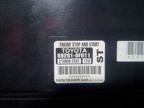 Foto 2ª: Modulo Confort BCM Toyota Verso COMFORT 112CV 82KW [N47C16A] (2015)