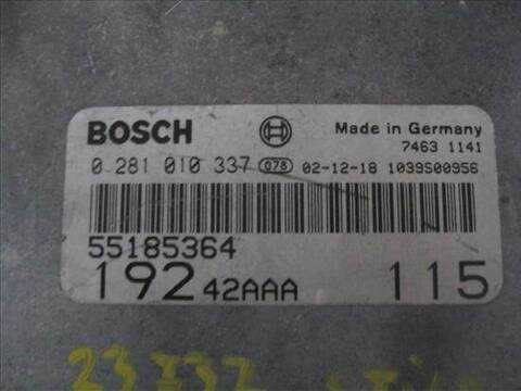 Foto 2ª: Centralita Motor ECU Fiat Stilo 1.9 JTD 192_XE1A) 115CV 85KW [192 A1.000] (2000)