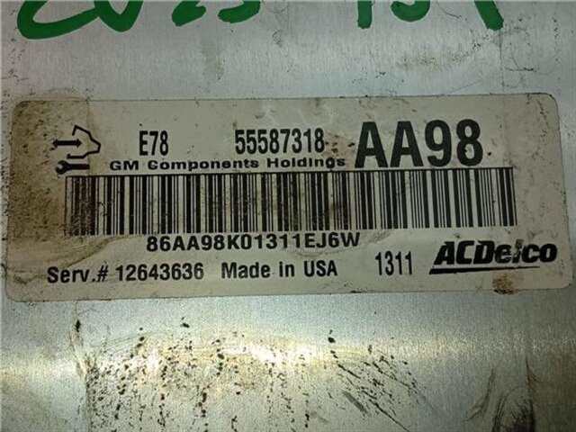 Foto 2ª: Centralita Motor ECU Opel Corsa 1.2 CMON [1.2 LTR. - 63 KW CAT (A 12 XER - LDC)]